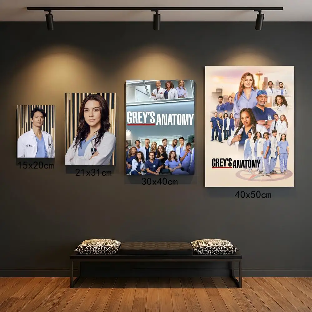 tv series G-Greys Anatomy-Y Painting Calligraphy Elegant Botanical Decor for Living Room Modern Interior Design