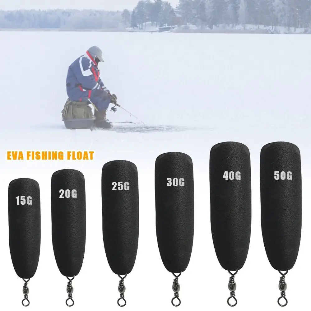 10PCS Black EVA Fishing Float New Dual-purpose Sea Fishing Fishing Tackle Rock Fishing 15-50g Sea Fishing Floats Sea Fishing