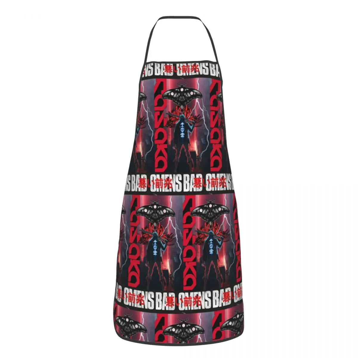 Custom Bib B-Bads Brand O-Omenes Hip Hop Apron for Men Women Unisex Adult Chef Kitchen Cooking Tablier Cuisine Baking