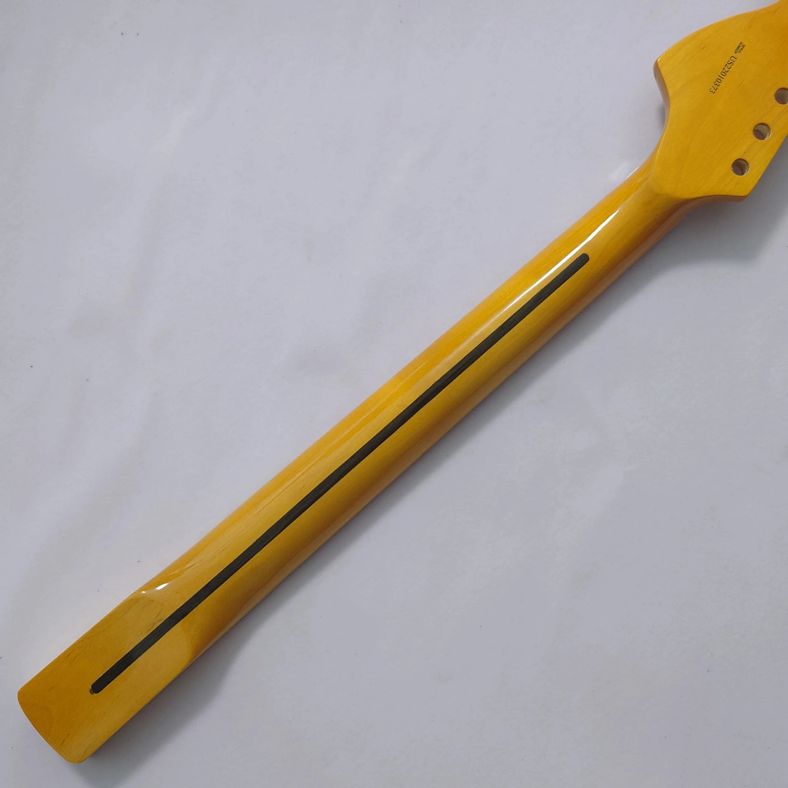 for ST Style Electric guitar Neck bright yellow Canada Imported Maple Handle Guitar Parts