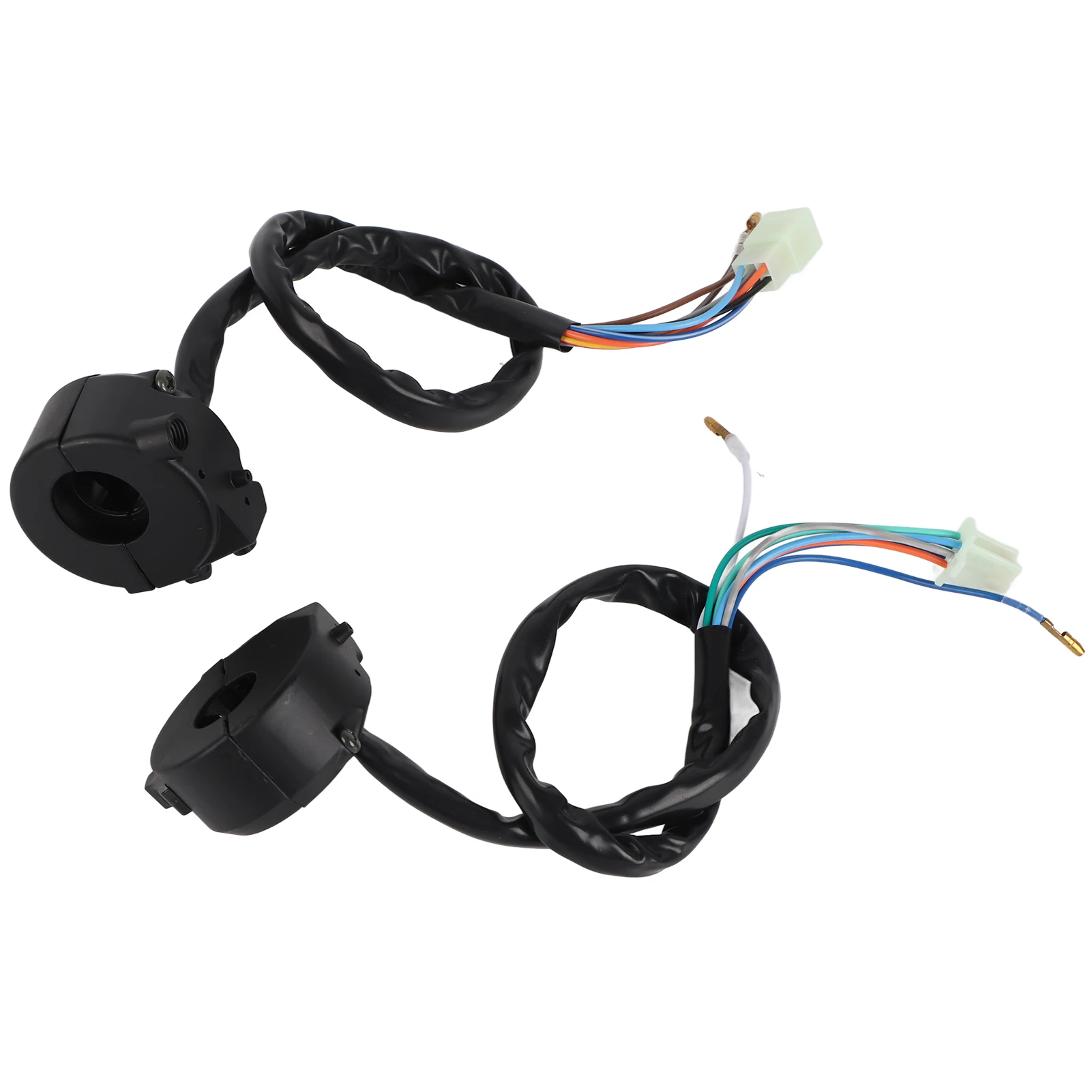 12V DC Motorcycle Handlebar Horn High Low Beam Turn Signal Switch Control Left Right Side Waterproof Motorcycles Accessories