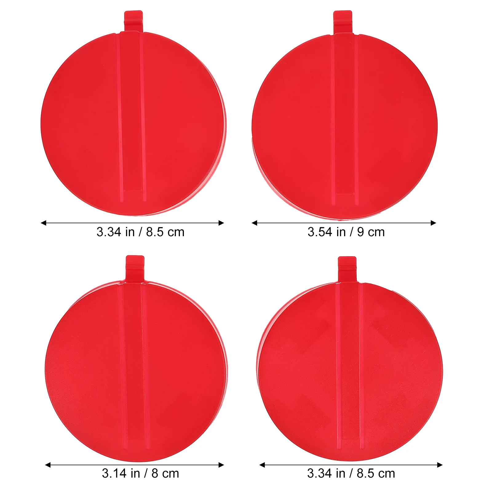 

12Pcs Plastic Bucket Covers Wear Resistant Sealed Caps for Cereals Pet Food Rice Storage Plastic Bucket Cover