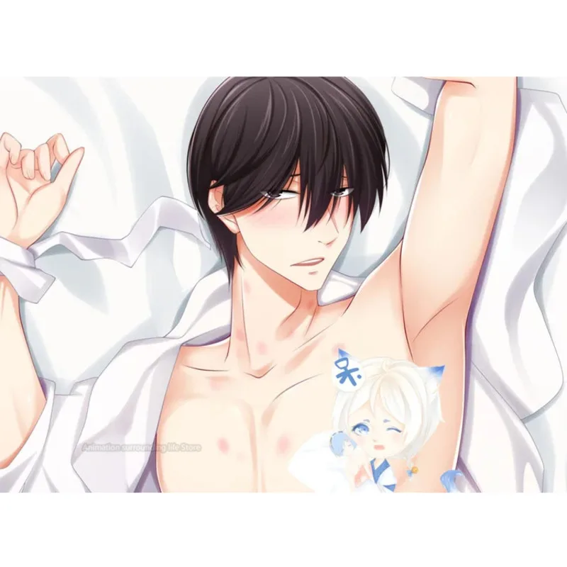 TAKATO SAIJYO JYUNTA AZUMAYA Dakimakura Anime Double Sided Print Pillowcase Life Size Body Pillow Cover