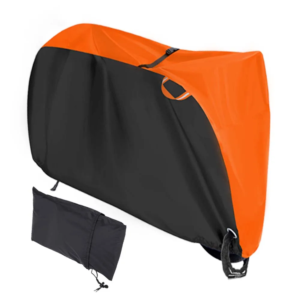 غطاء دراجة مصنوع من مادة 210D مقاس 200*70*110 سم، مناسب للدراجات النارية المقاومة للماء والغبار والثلج #6