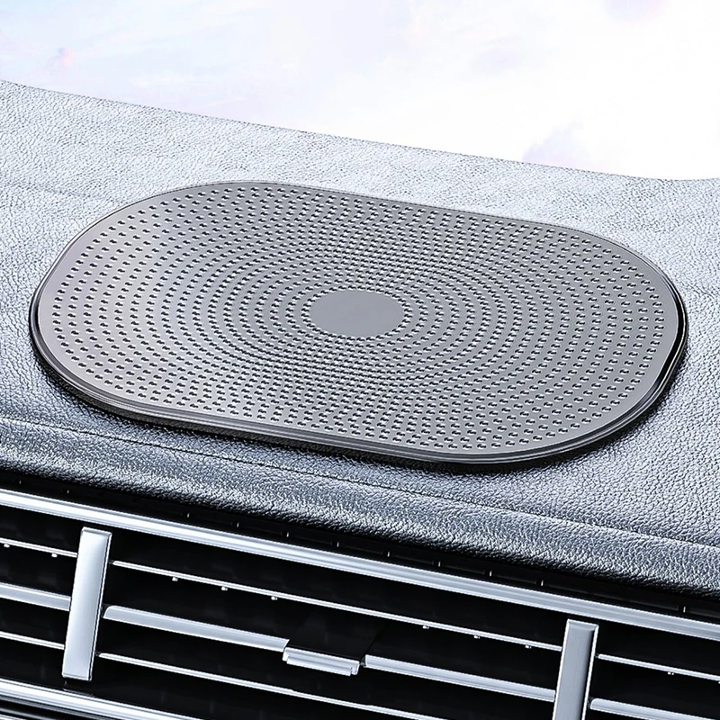 1Pcs Anti-SLIP รถ Non-SLIP MAT Magic สไลด์ Pad Dashboard Sticky Dash กาวผู้ถือโทรศัพท์มือถือซิลิโคนสีดํา