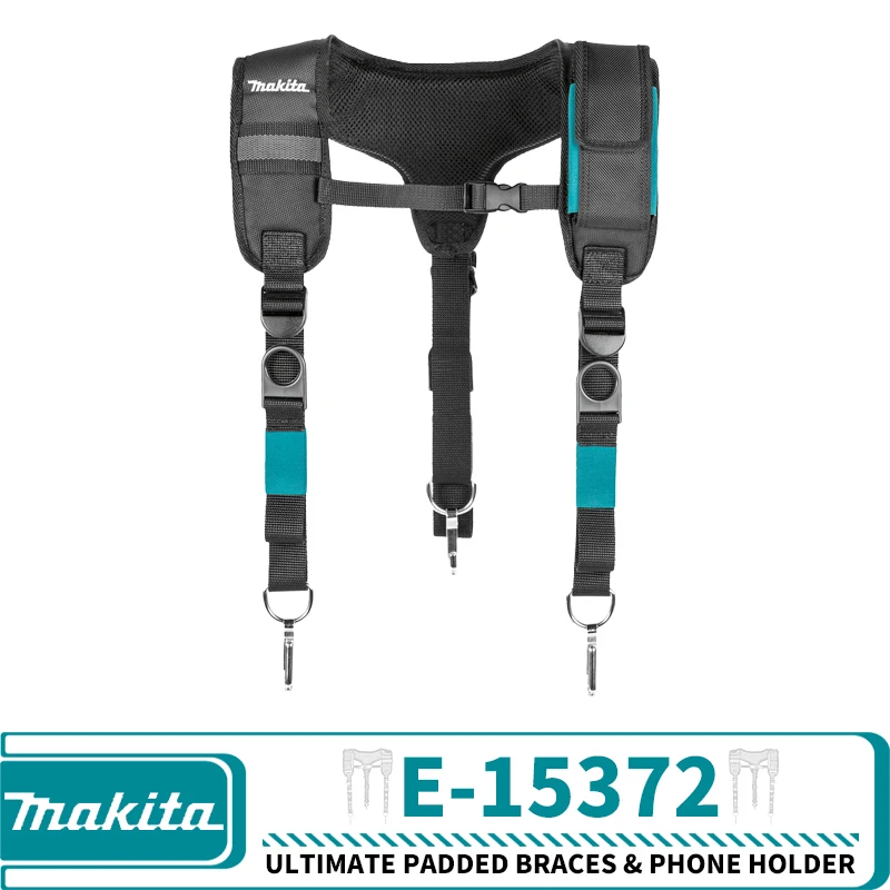 Makita E-15372 Ultimate Padded Braces Phone Holder Power Tool Accessories