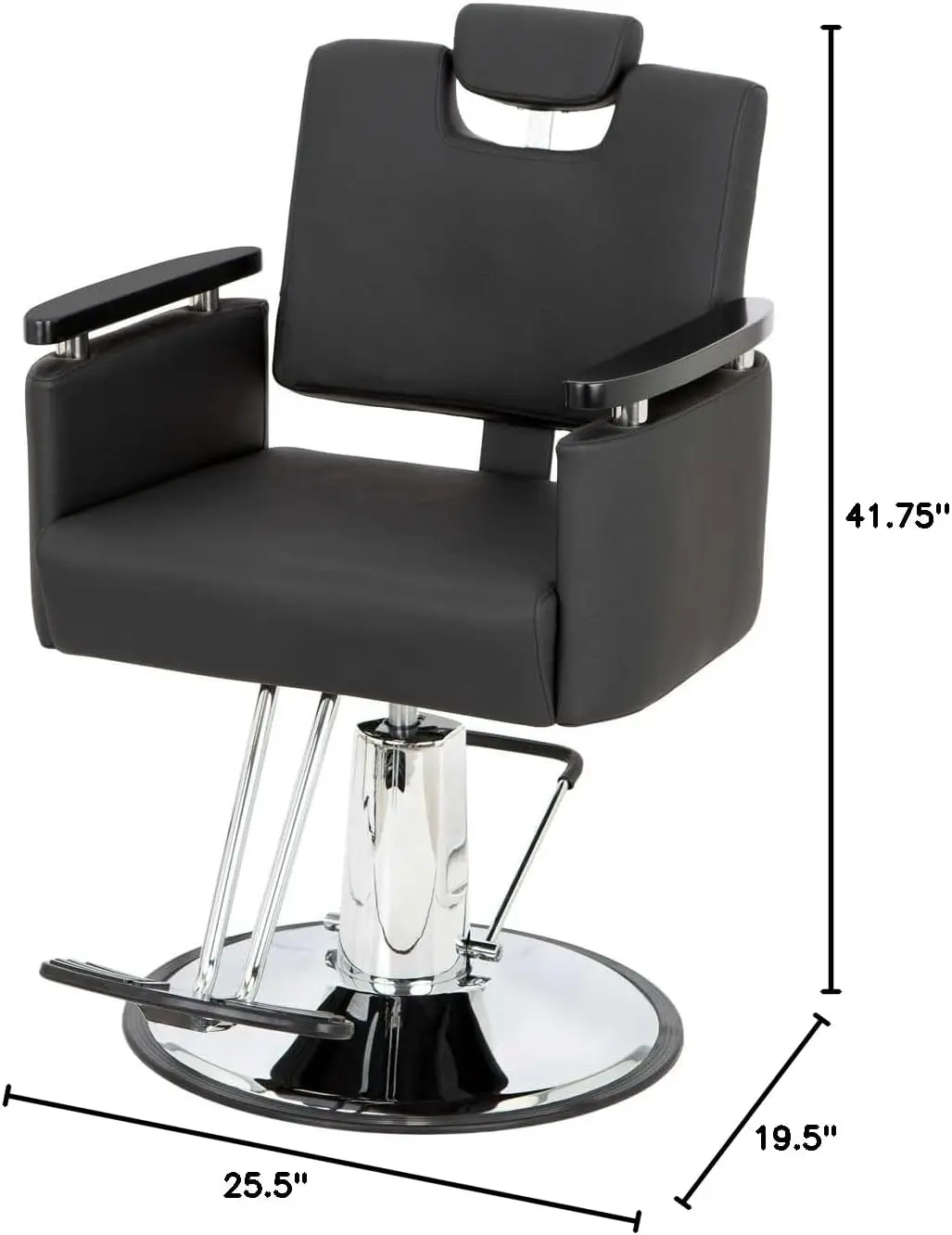 Beauty Salons and Barbers - All Purpose Modern Hydraulic Styling, Shampoo or Threading Chair