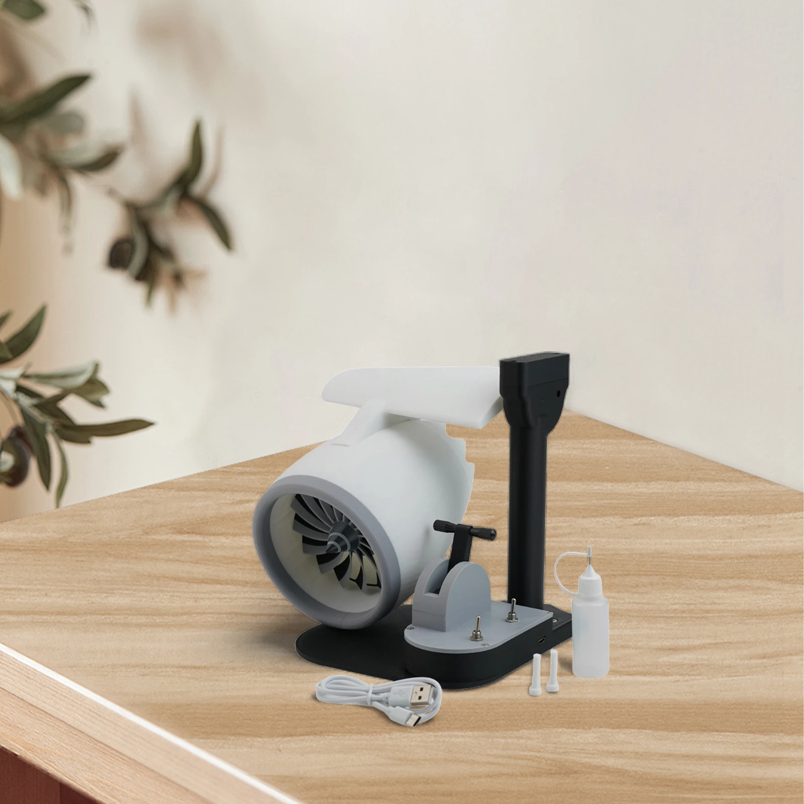 

Compact Design Portable Jet Engine White Black Compact Jet Engine Design Efficient Airflow Reinforced Plastics