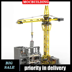 MOC City Train Construction Site Model Building Block Assembly Building Collection Series Toy Gift