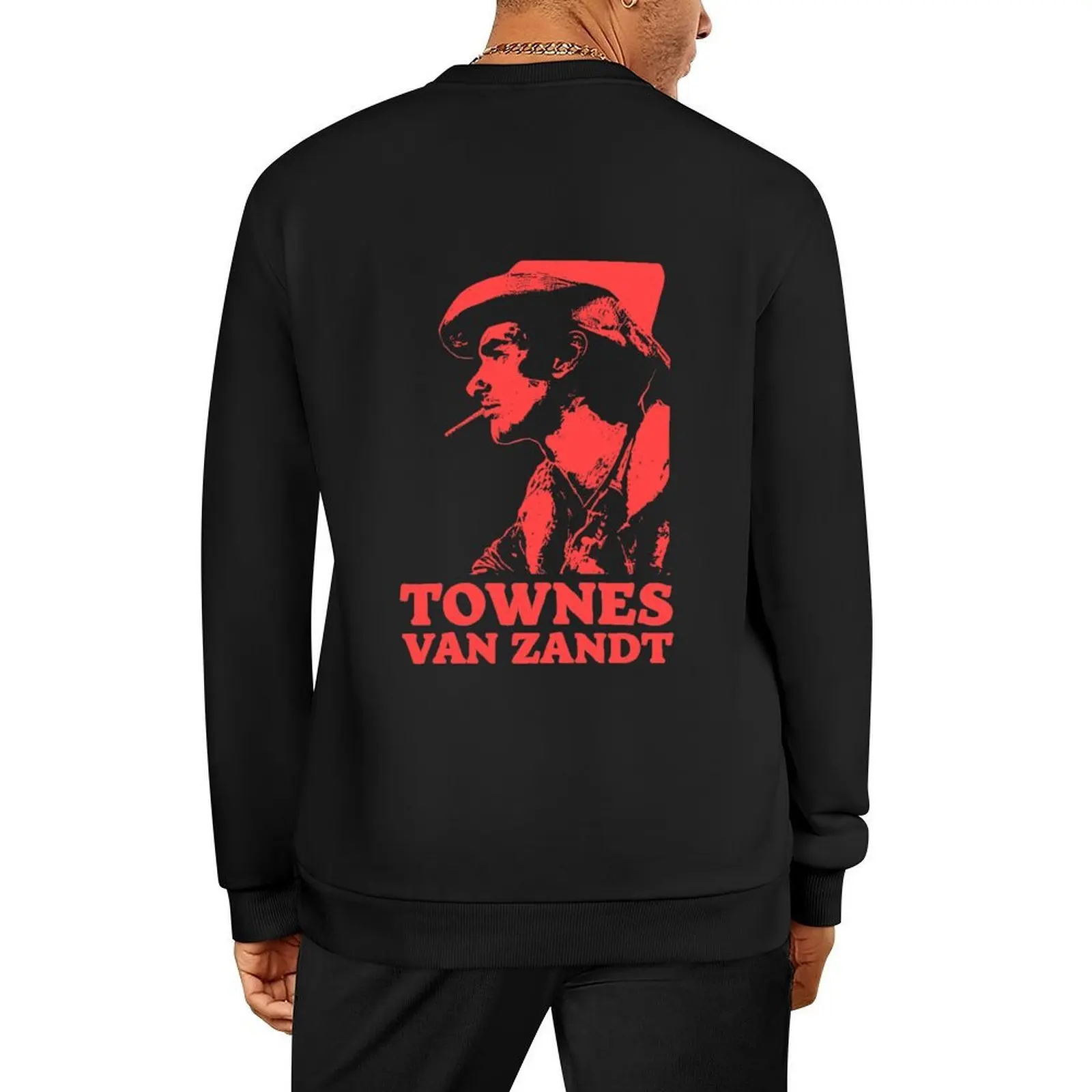 

Townes Van Zandt Pullover male clothes autumn tracksuit men's sweat-shirt set anime sweatshirt