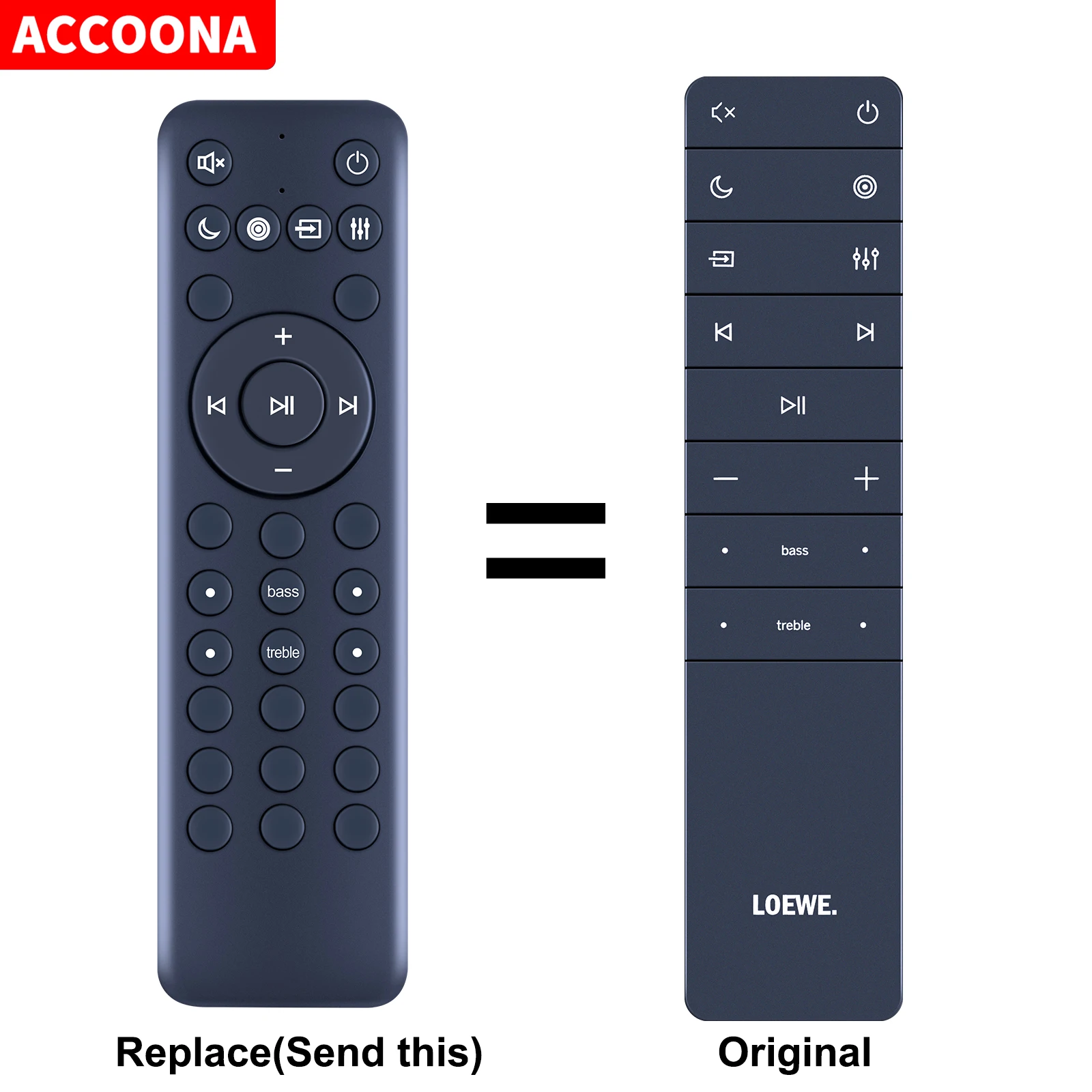 Nuevo mando a distancia de repuesto para Loewe. klang mr1 / klang mr3 / klang mr5