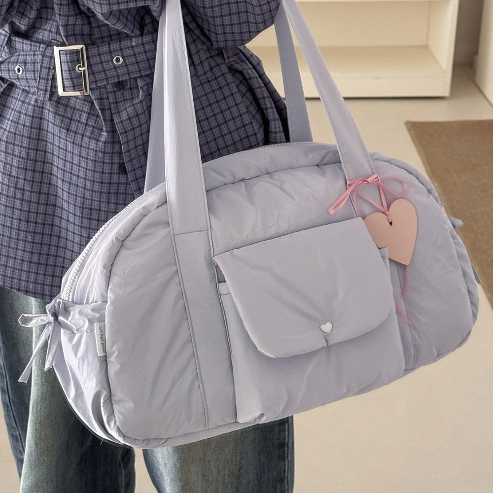 Outdoor Travel Organizer Handbags Large Capacity Luggage Bag Portable Clothes Storage Tote Bag Shoulder Bag