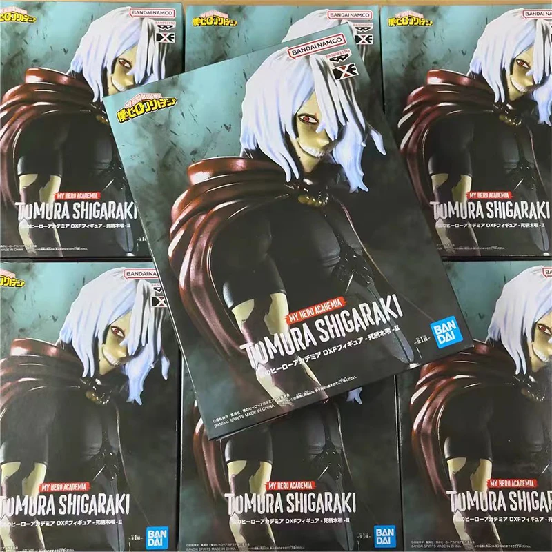 Bandai in stock Original Banpresto My Hero Academia Shigaraki Tomura PVC Anime action figure model boxed toys Gift Genuine