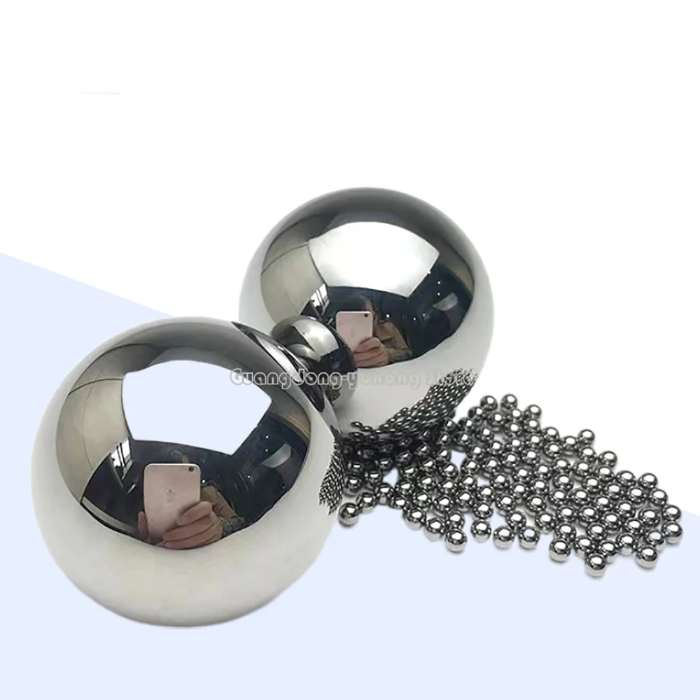 316L Solid Stainless Steel Balls Big Steel Ball Dia 1.588 1.8 2.778 20.638 28.575 38 50.8 55 70mm High Precision Bearing Balls