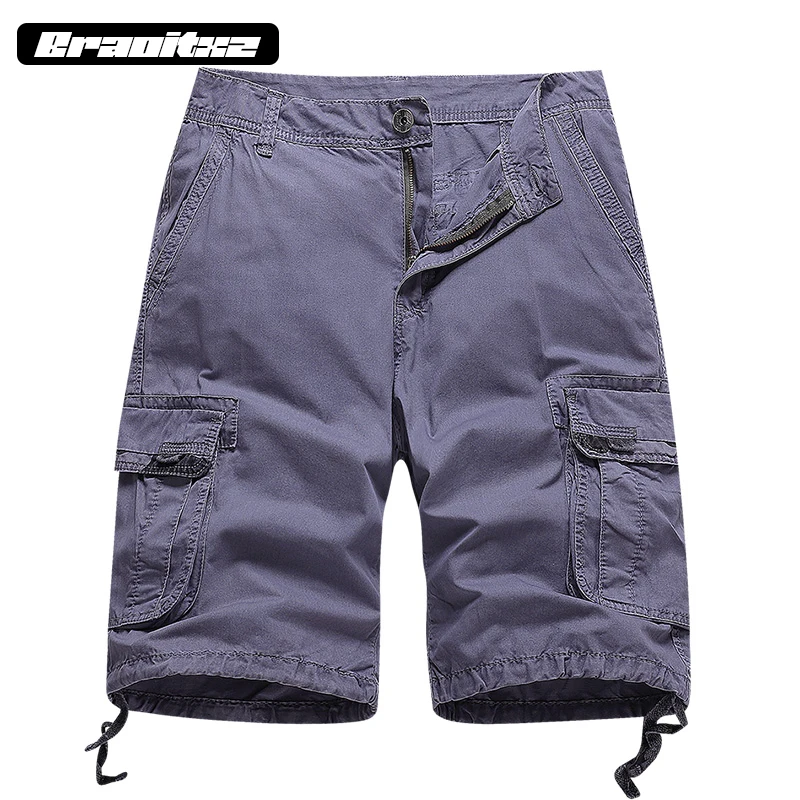 Nuovi uomini estate sport Casual tendenza moda puro cotone militare Cargo Shorts uomo Bermuda traspirante Beach Jogger Shorts uomo