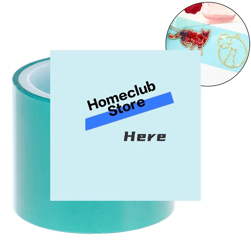 5m DIY UV Resin High Adhesive Paper Tape For Metal Frame Bottom Jewelry Pendant【Homeclub】