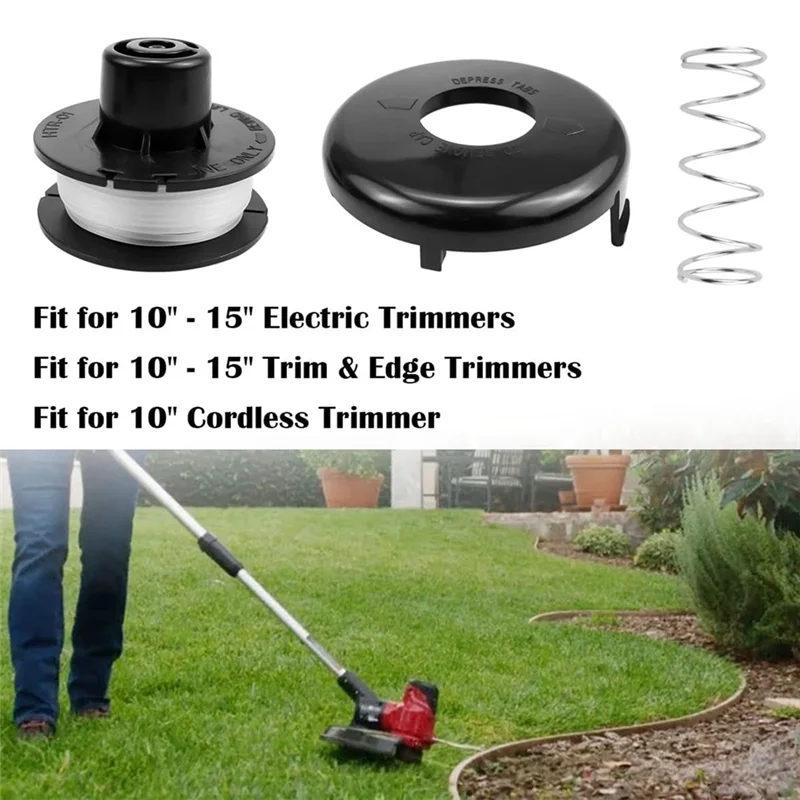 

88175 Trimmer Spool Replacement Spring And Spool Cap For Trimmers Toro 51256 51301 51302 51303 51304 51305-AA70