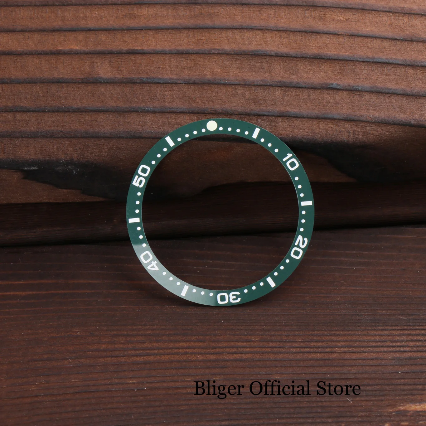 39MM Flat Ceramic Bezel Insert For 62mas Diving Automatic Watch Accessory Ring Repair Parts Blue Black Green Silver