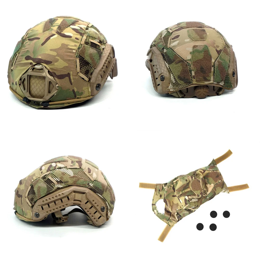 

NEW Tactical Helmet Cover Wargame Gear CS OPS-CORE FAST SF Helmet Cover Skin