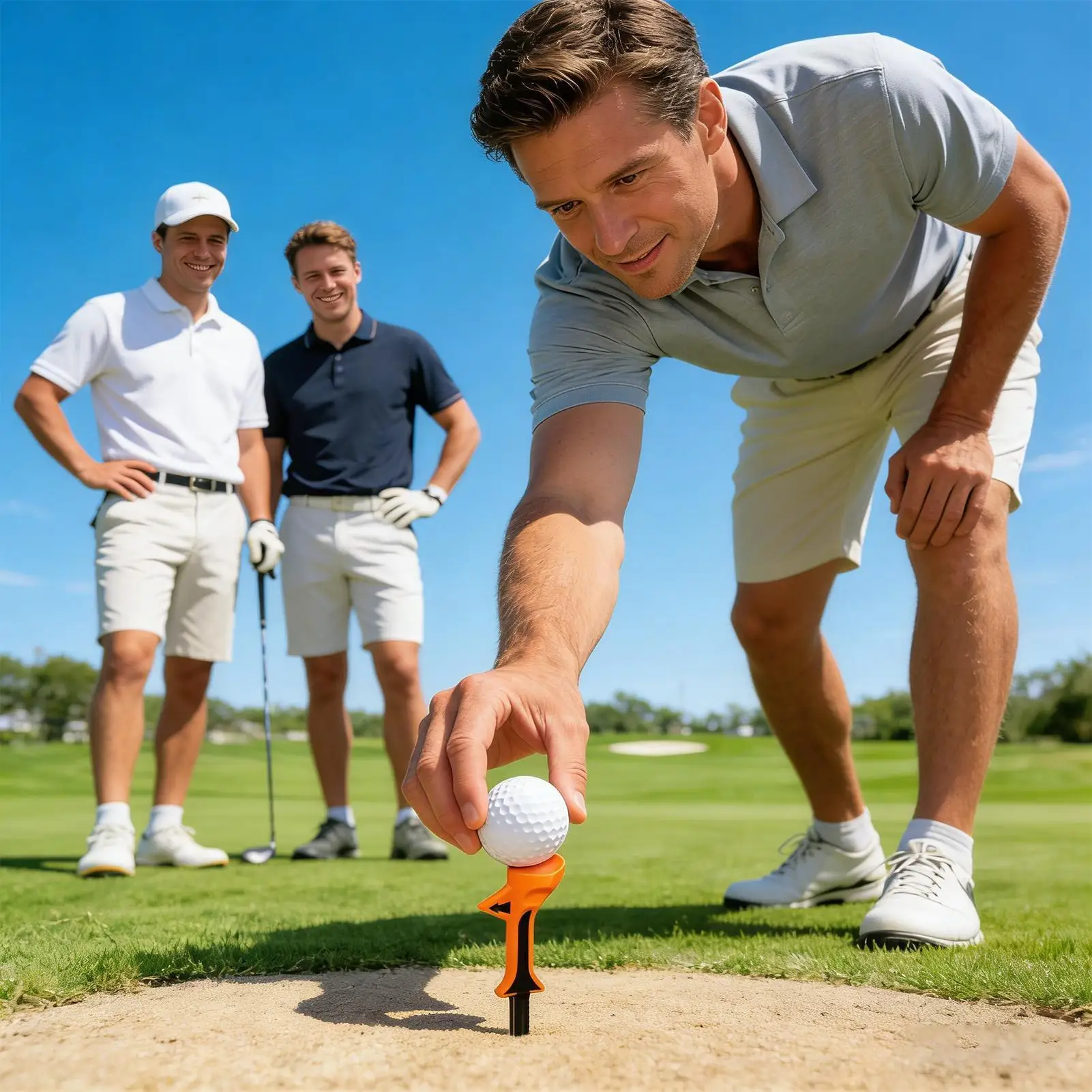 

Подставки для гольф-ти (3,15 дюйма), 10 штук, с наклоном головки 10 градусов, низкое трение, длинные ти для отработки ударов на ферве.