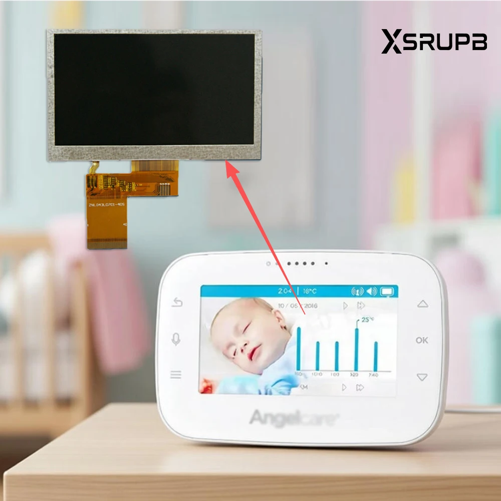 

4,3-дюймовый ЖК-экран для радионяни Angelcare AC327