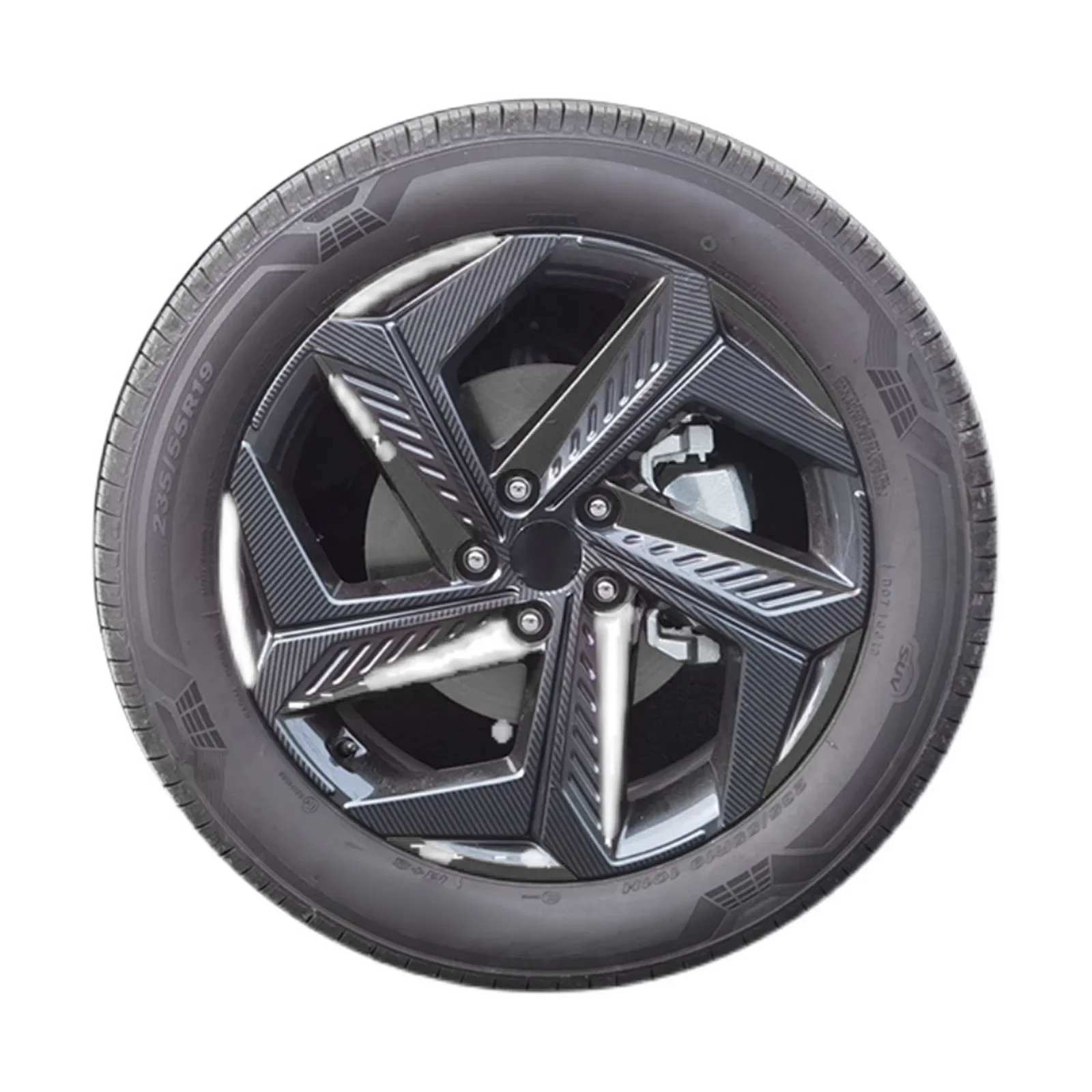 

Car wheel stickers modified carbon fiber decorative stickers personality creative wheel scratch stickers