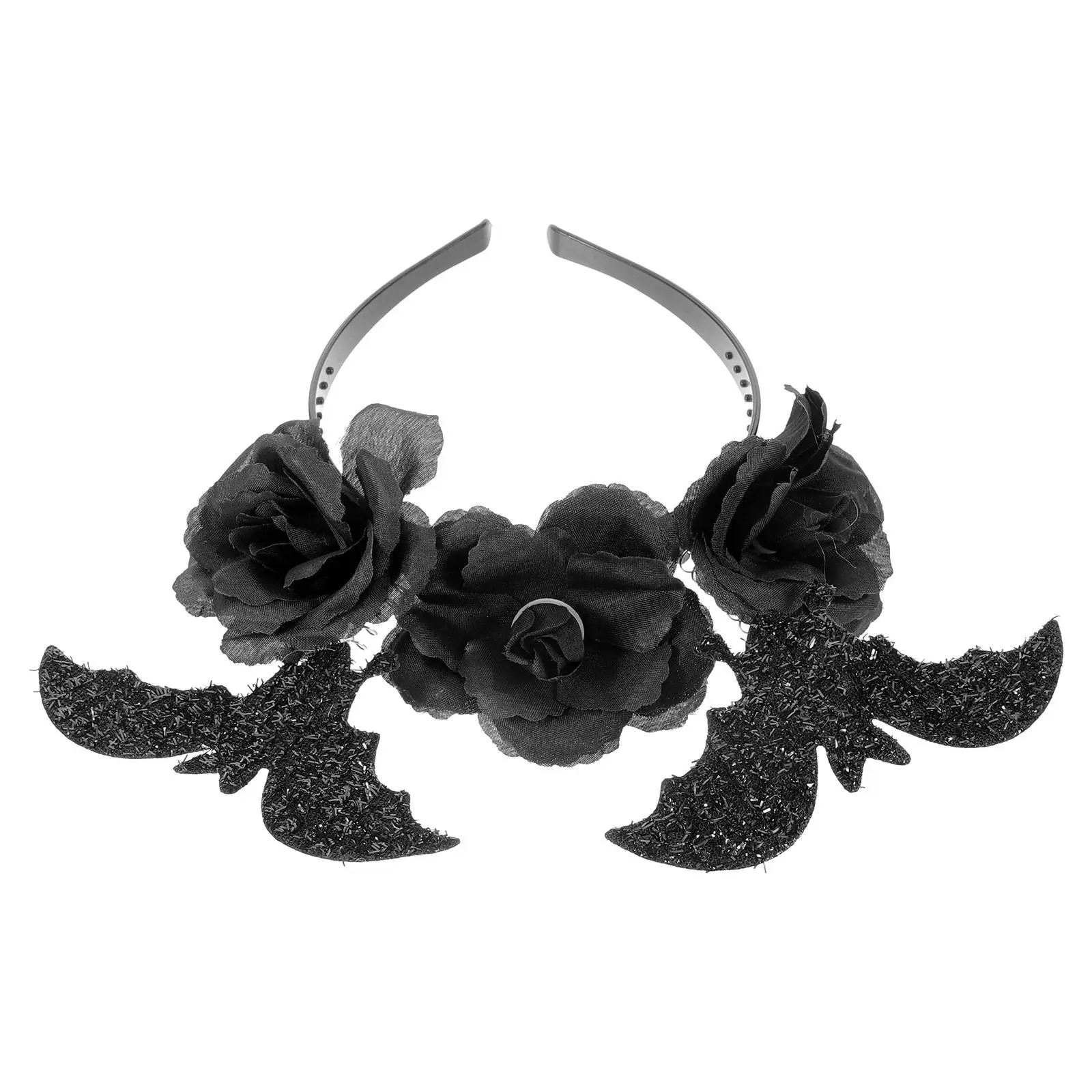 

Black Spider Halloween Hairband Charming Headpiece Easy Store Party Headband Halloween Hair Accessories for Women and