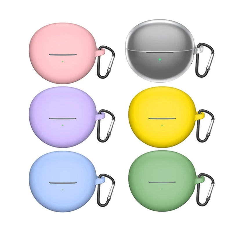 ถุงเก็บฝาครอบเคสแบบเต็มตัวสำหรับหูฟัง FreeClip ครอบคลุมวัสดุซิลิโคนนุ่มสบาย Dropship