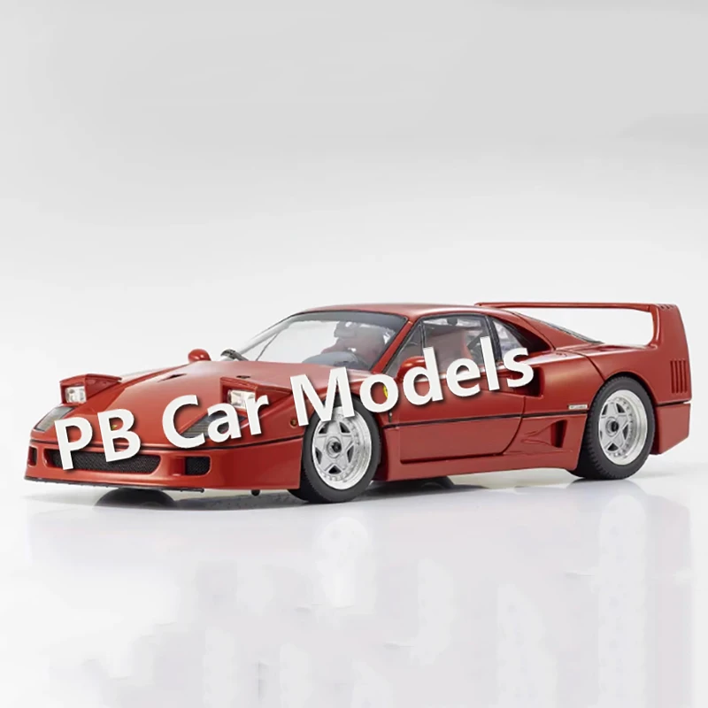 KYOSHO 1:18 F40 alloy full door car model+small gift