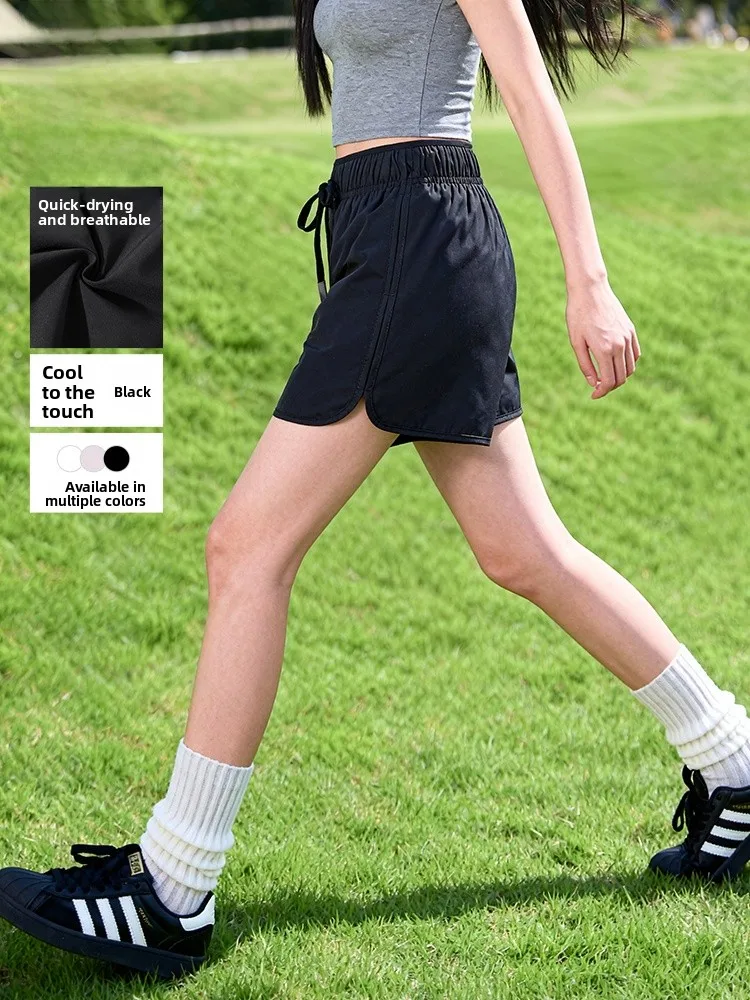 

Джинсы Jeanswest: Новые летние женские свободные дышащие спортивные шорты для активного отдыха с эффектом охлаждения, модель 2026 года