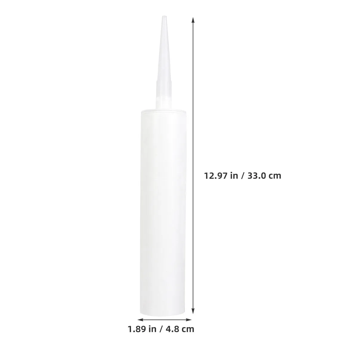 5 pcs Empty Caulk Tubes Plastic Refillable Sealant Tube For Tile Grout Epoxy Repair Home Improvement Tool Glass Glue Applicator view 3
