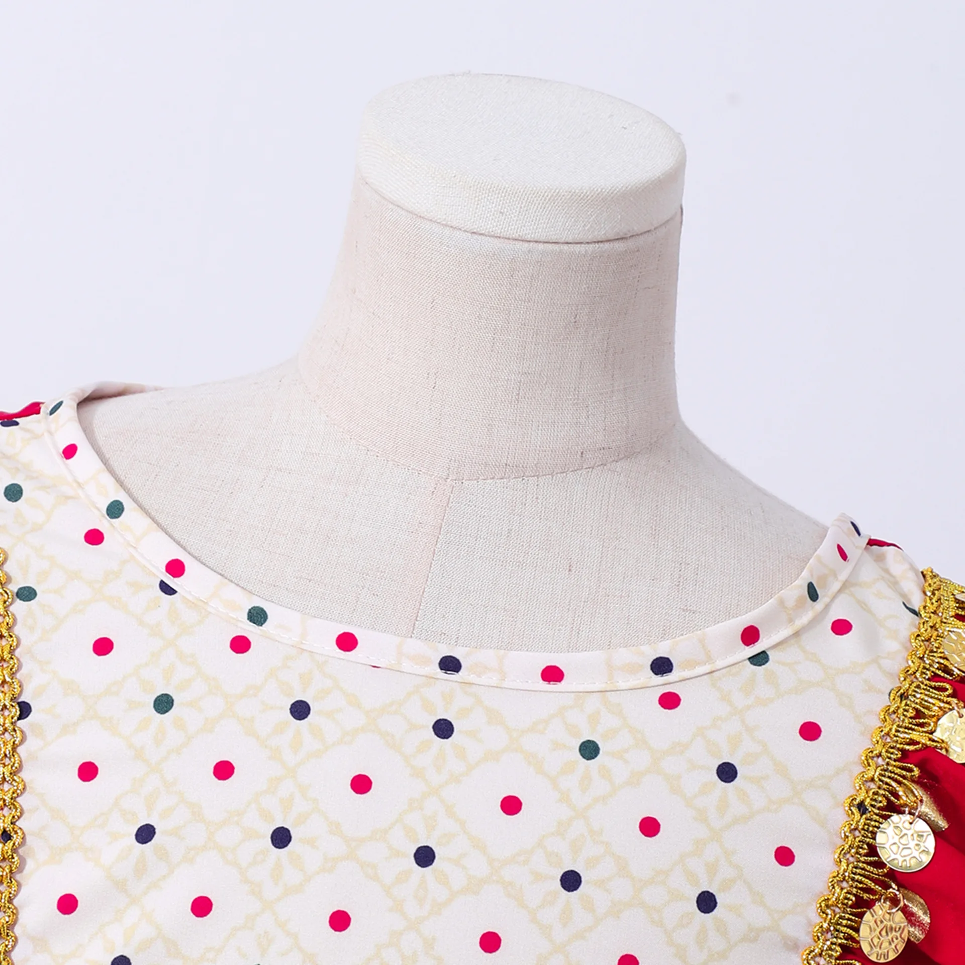Fashion Polka Dot Patchwork Ruffle Dress for Tween Girls High Quality Kids Casual Dress for 8-12Y