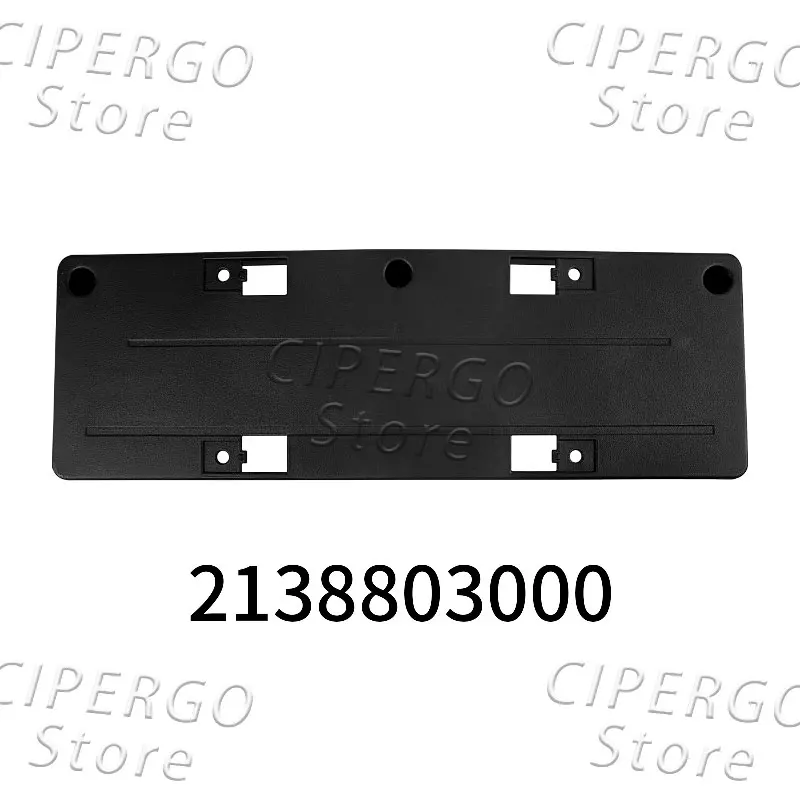 For Mercedes Benz E Class W213 Car Front Bumper License Plate