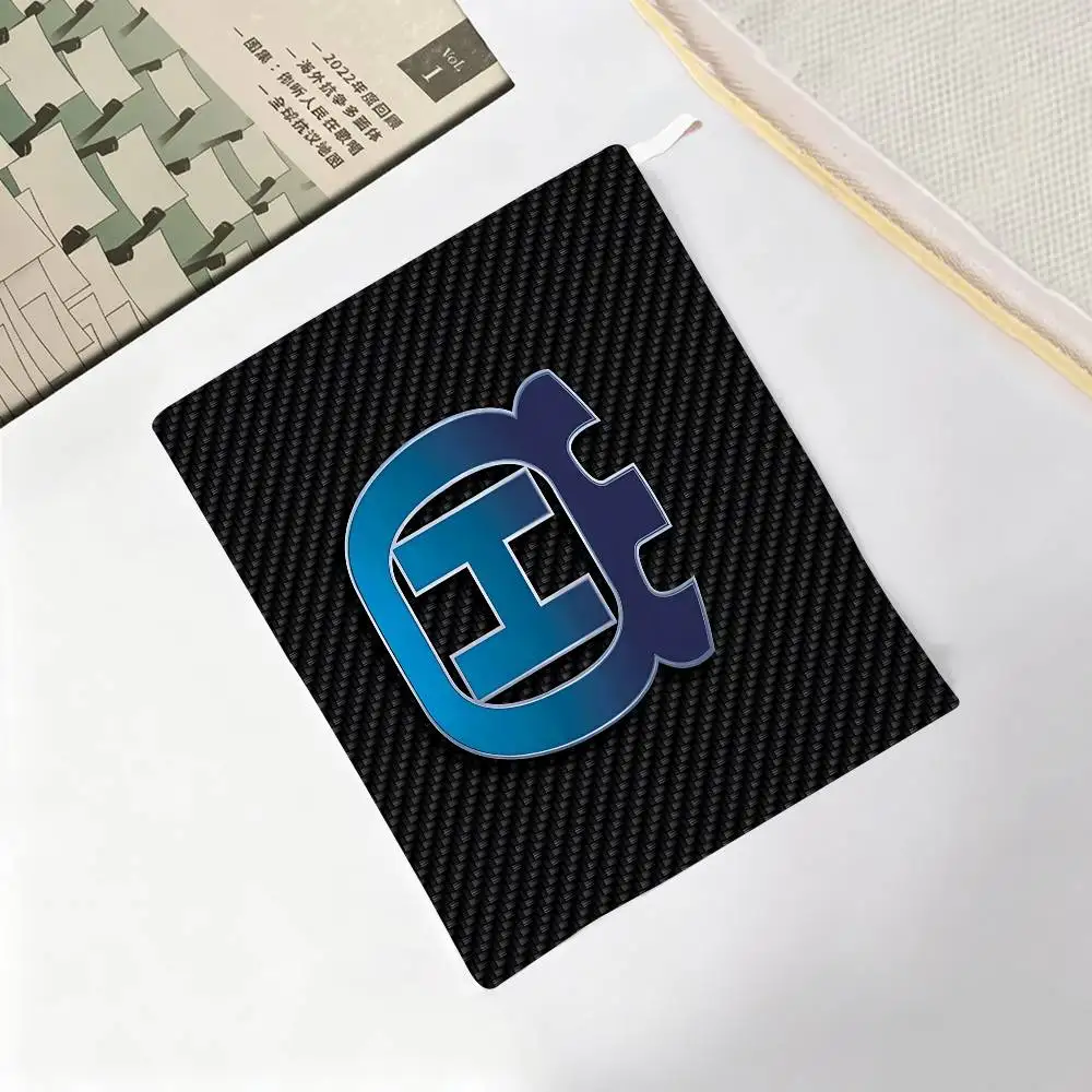 H-Husqvarnas logo Household Hanging Towel, Polyester Cotton Hand Wiping Towel, Sturdy for Bathroom Bedroom - view 3
