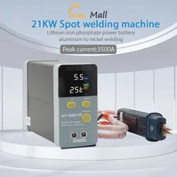 HT-SW01H  Lithium Battery Spot Welding Machine Large Single Battery Aluminum to Nickel High Power Pulse Handheld Touch Spot Weld