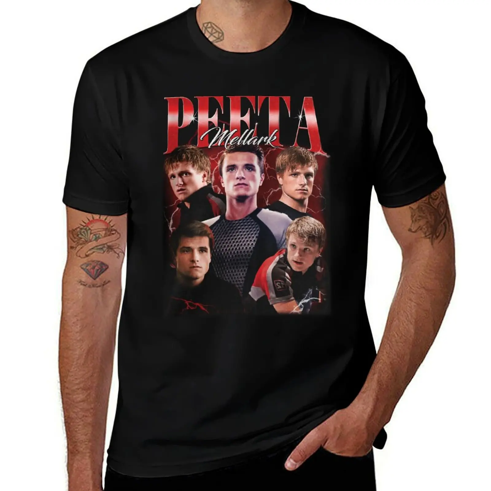 

personalised shirt Mellark man shirt Vintage Hutcherson summer Josh t plain T-Shirt shirt t t man Peeta