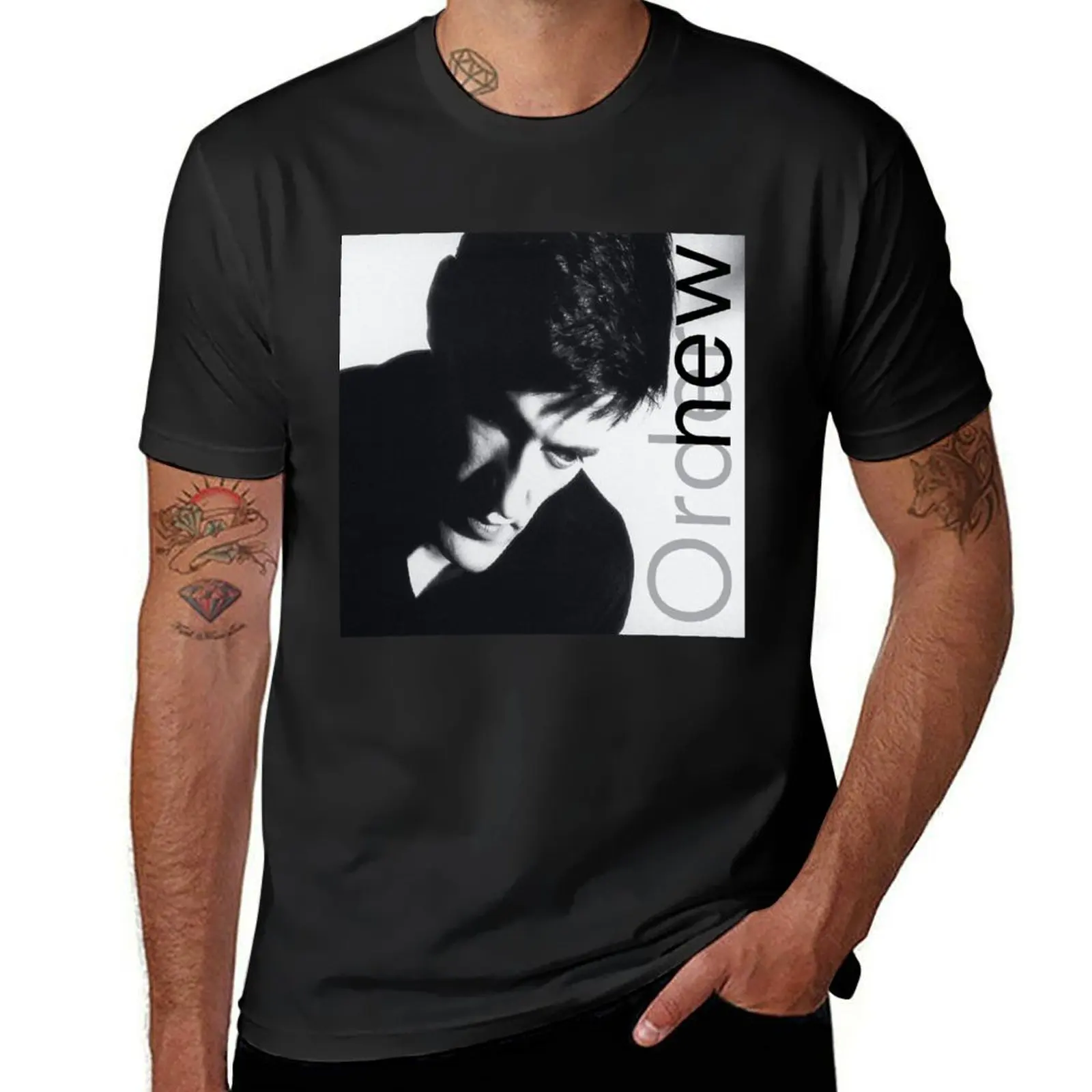 Néw órder Low Life 2 Album Cover T-Shirt anime clothes plus size tops summer top oversized men clothings