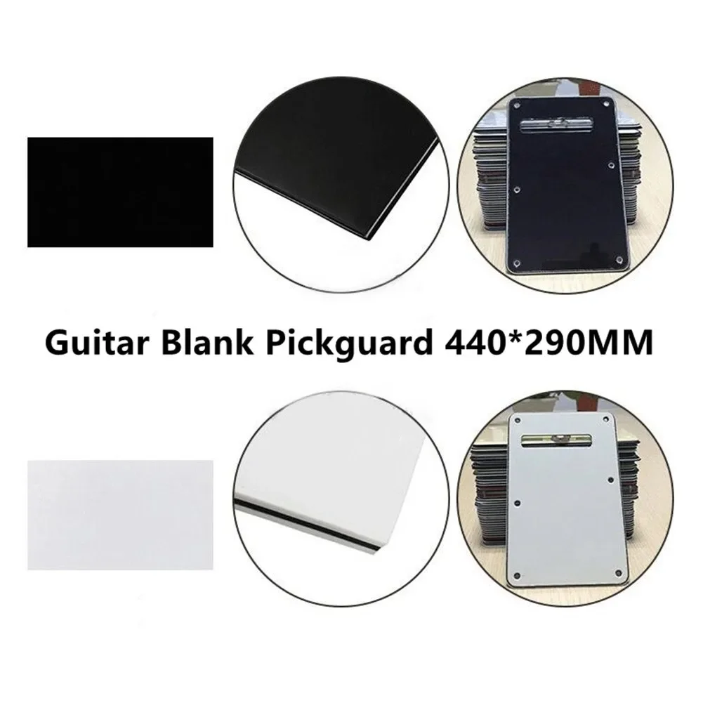 3 Ply Electric Guitar Bass Pickguard Scratch Plate Blank Pickguard Sheet DIY Material 2.4mm Guitar Parts Accessories