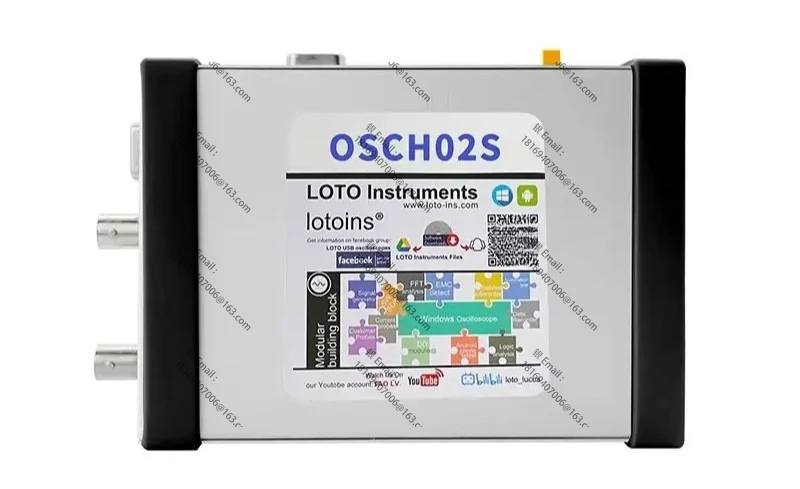 

H02 Портативный цифровой USB виртуальный осциллограф 100M портативный небольшой компьютерный телефон