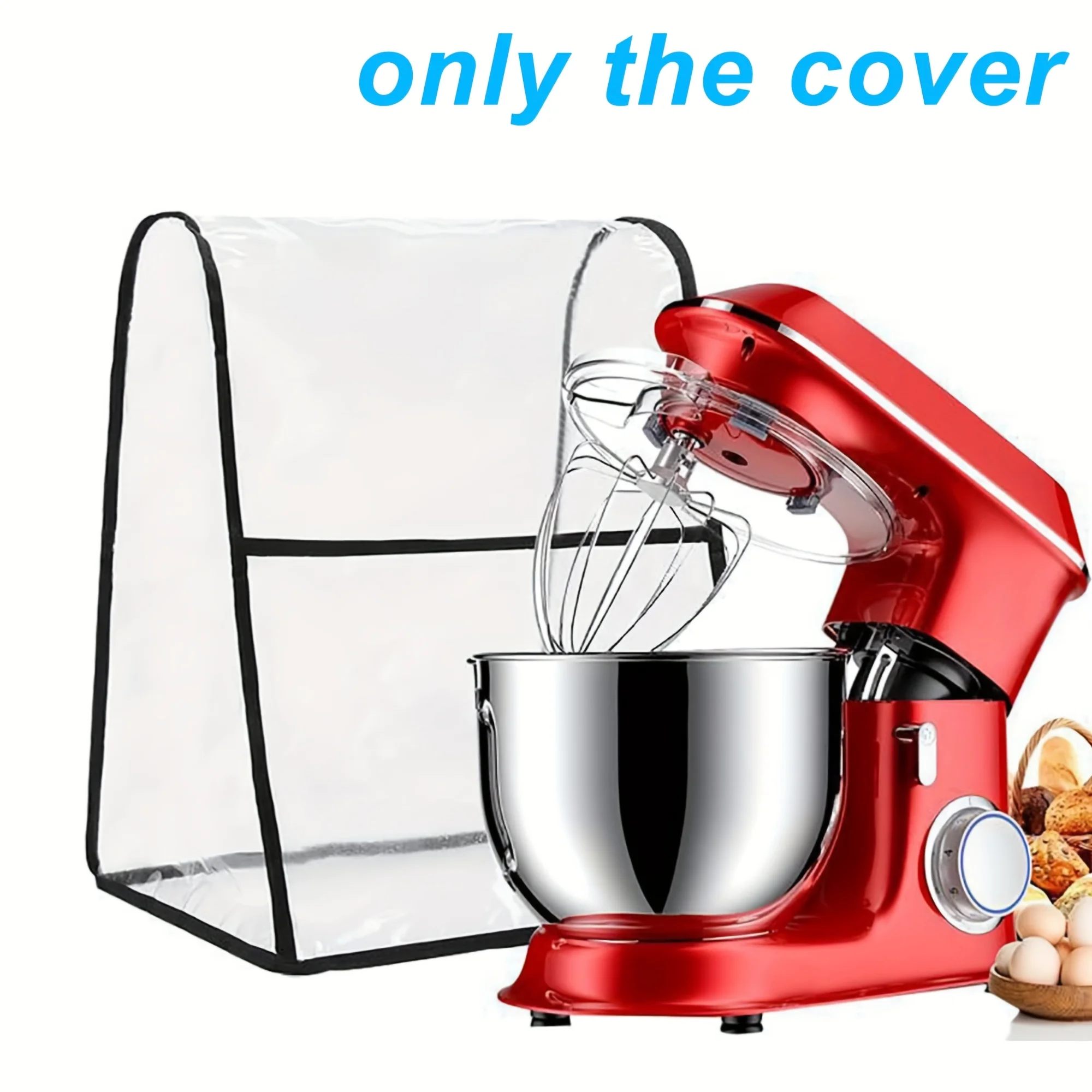 Vertical mixer protective cover Kitchen auxiliary mixer accessories Kitchen mixer cover Single cover No machine