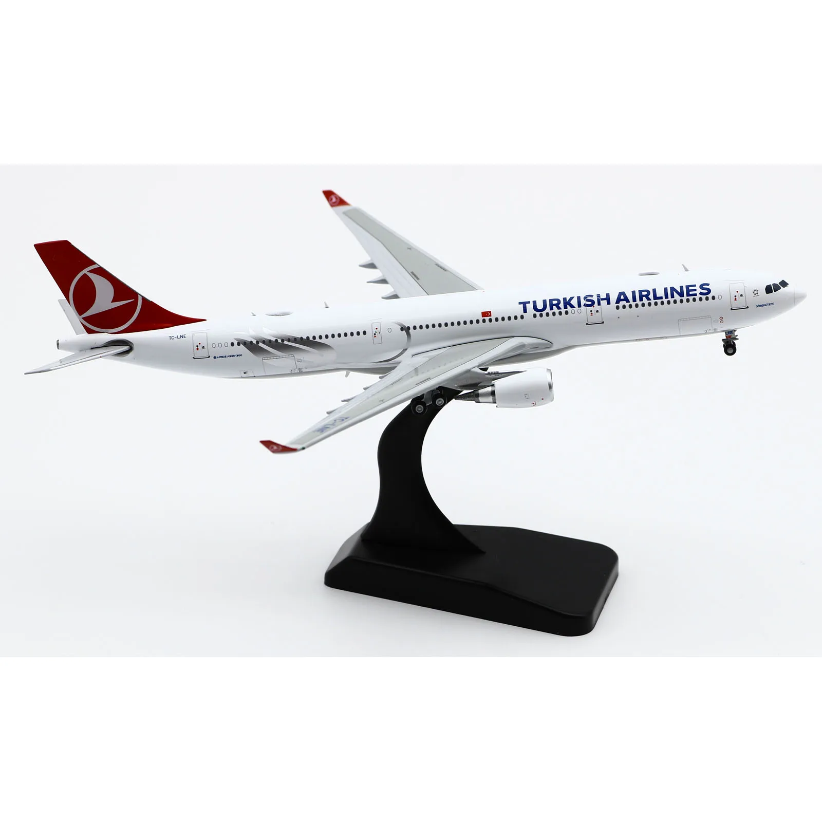 EW4333013 Alloy Collectible Plane Gift JC Wings 1:400 Turkish Airlines Airbus A330-300 Diecast Aircraft Jet Model TC-LNE