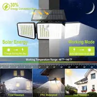 STAARICC Led Solar Light Outdoor Motion Sensor Human Induction Adjustable Head IP65 Waterproof Solar Security Light Wall Light 2