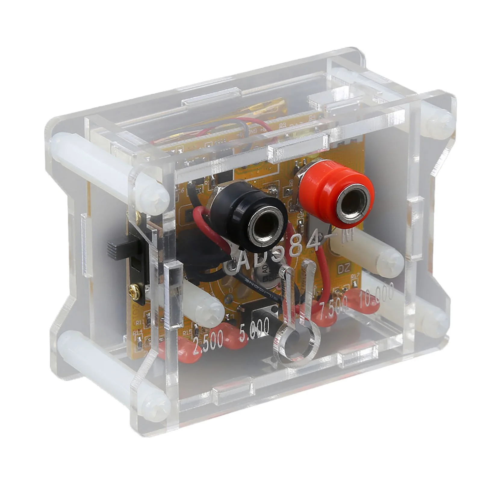 AD584KH High Precision 4-Channel 2.5V/7.5V/5V/10V Voltage Reference Module with Case