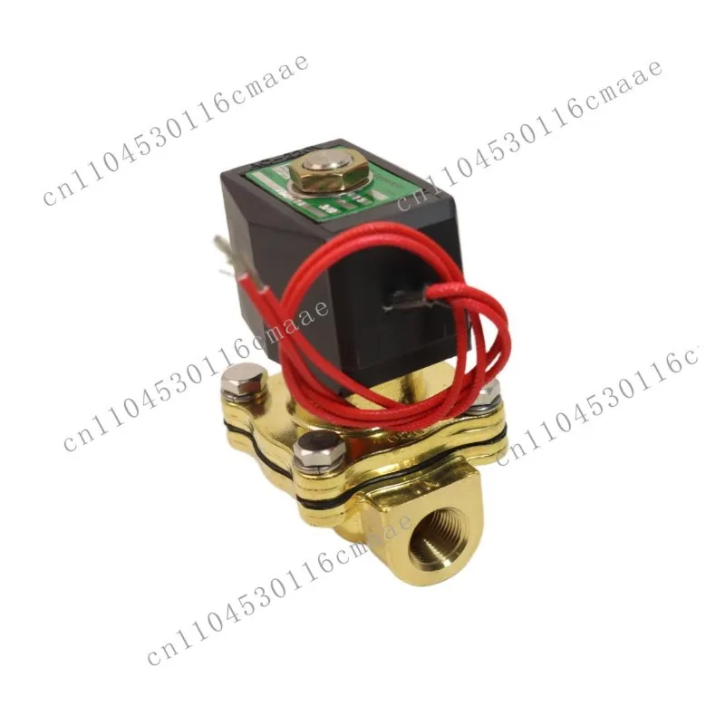 AD12-10 220V Normally Closed 3/8 Inch DN10 Brass Solenoid Valve