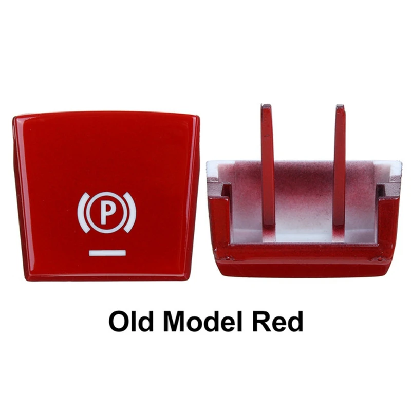 Parking Brake P Button Switch Cover for -BMW 5/6/7 Series F10 GT F07 X3 F25 X4 F26 X5 X6 2010-2014 Red