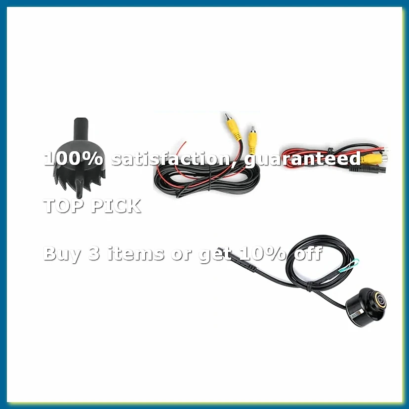 Reversing Fisheye Camera 170 Degree 1080P AHD CVBS 720P Metal Body for Car Rear View