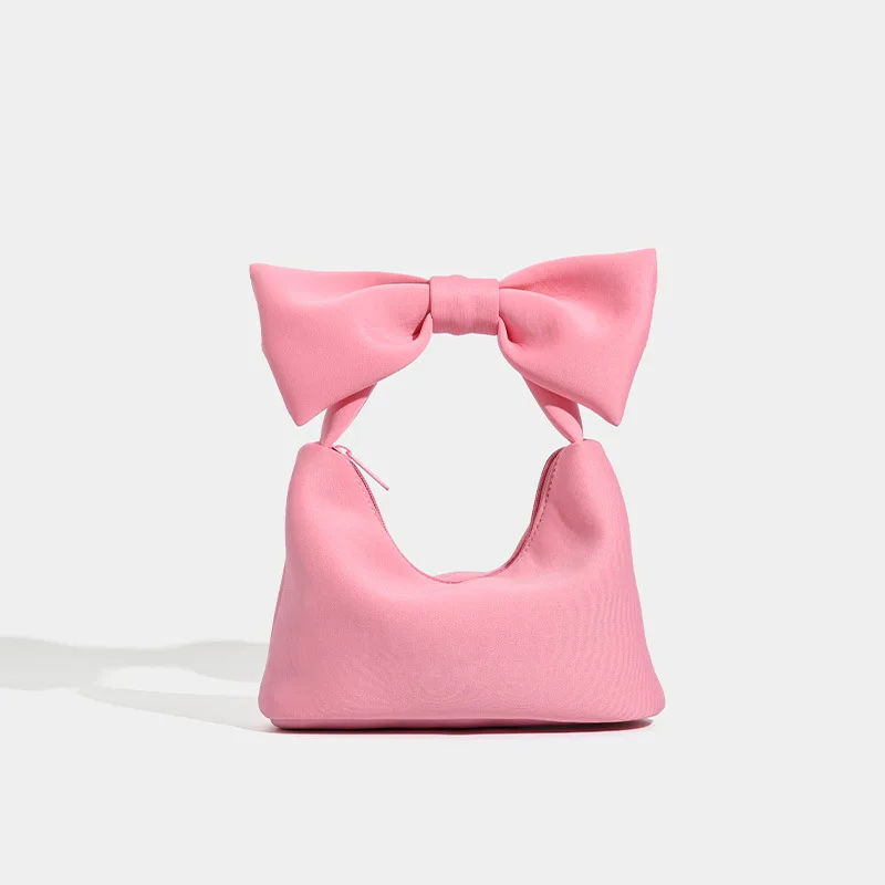 

Women Mini Wrist Bag Cotton Girls Bow Party Evening Bags Summer Cute Phone Clutches