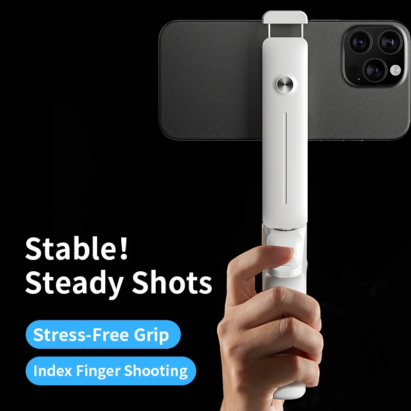 2025 New Extendable Selfie Stick Handheld Stick Bluetooth Remote photograph For iPhone and android Smartphone Shoot live stream