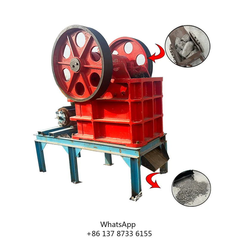 Environmental Mining Concrete River Stone Basalt Jaw Crusher Plant