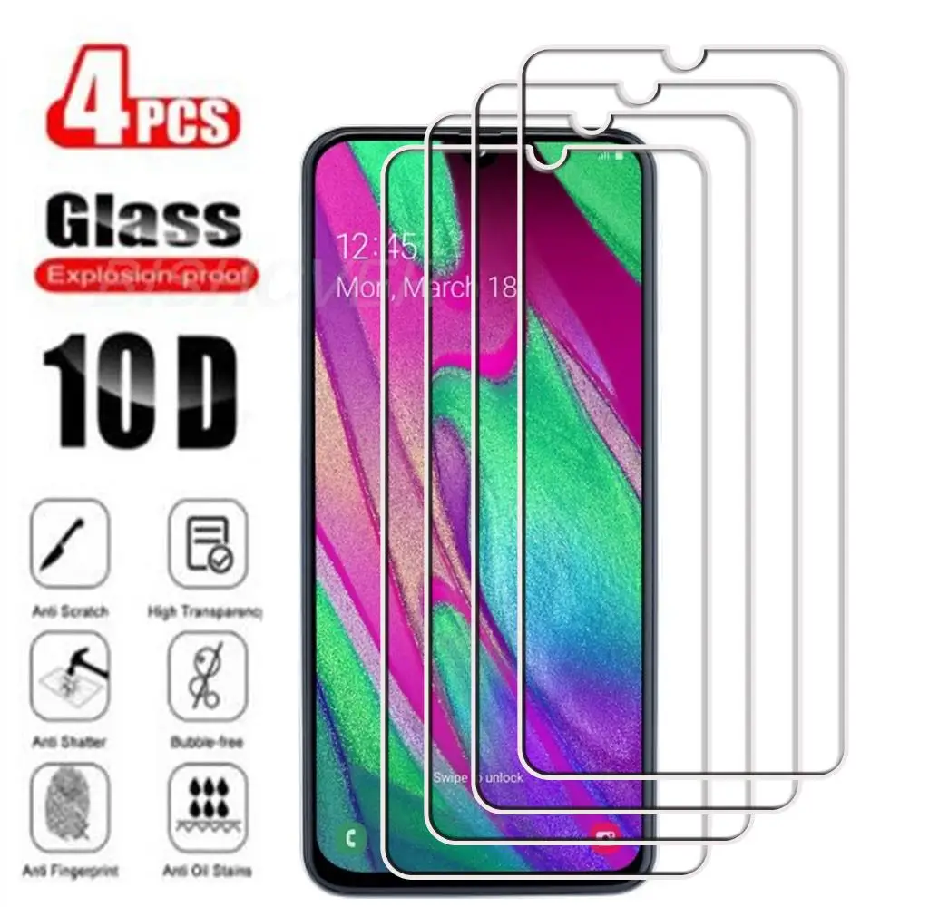 4Pcs Tempered Glass…